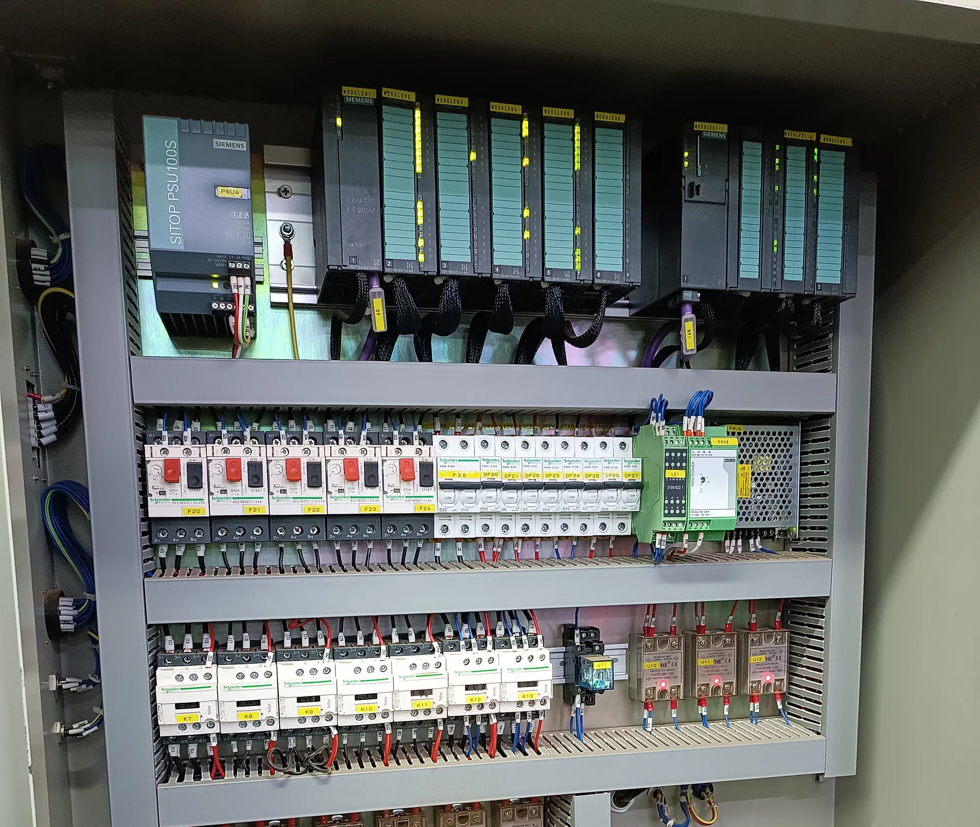 Automatización de procesos y control de pesaje