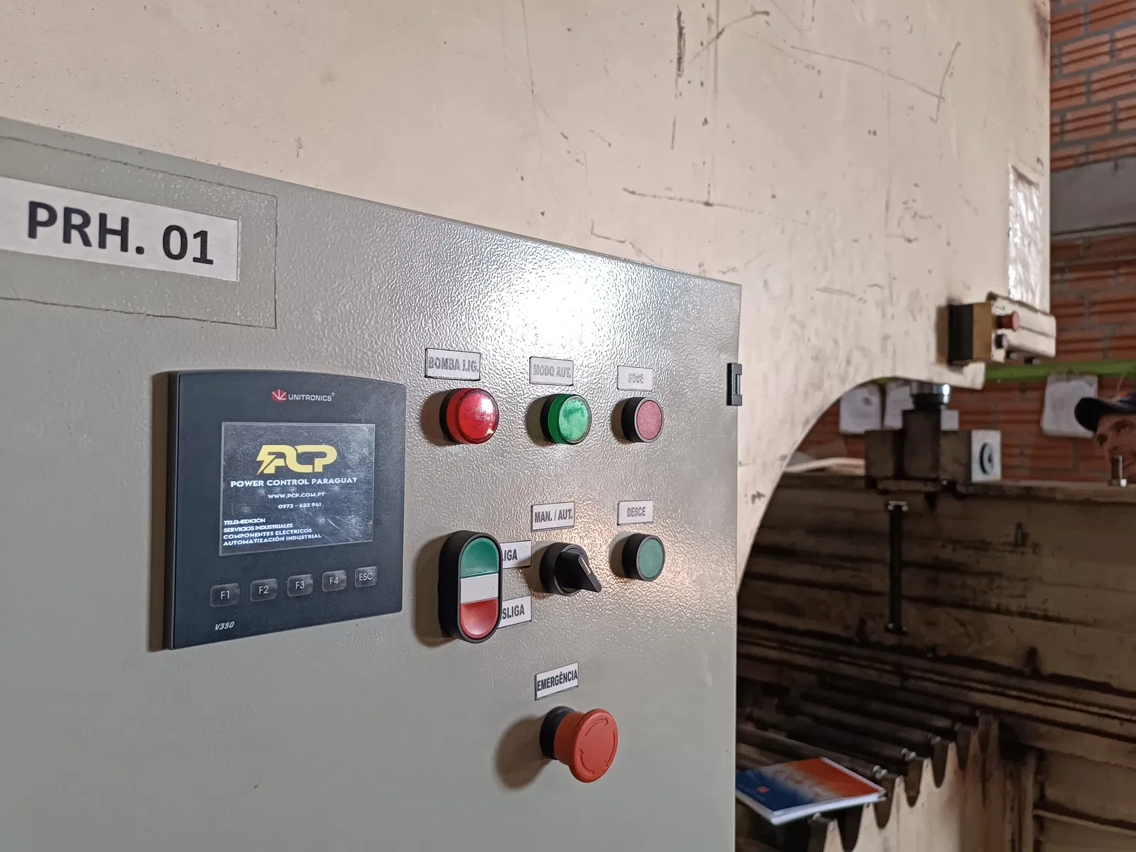 Programación de control industrial