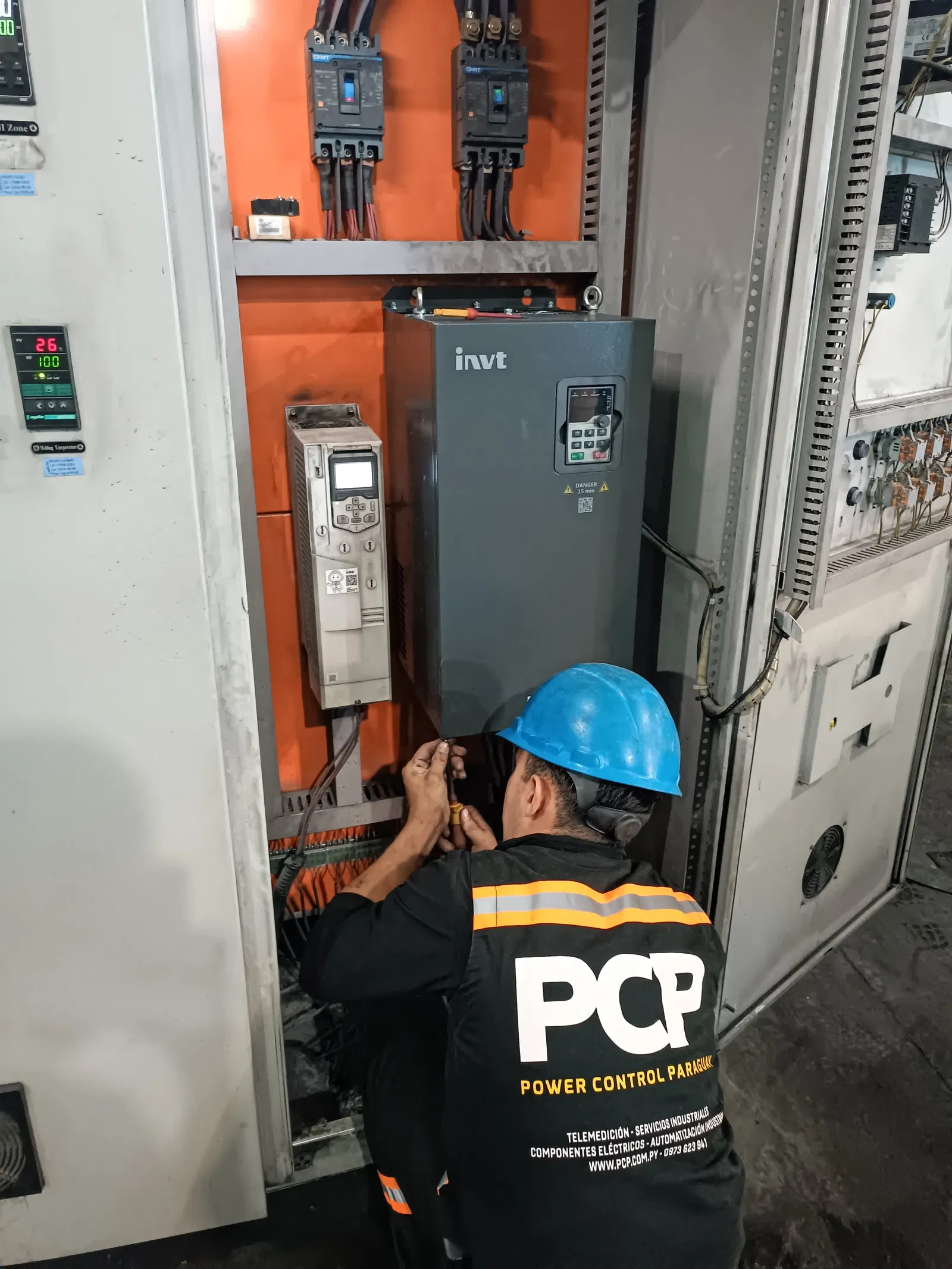Variador de frecuencia en planta